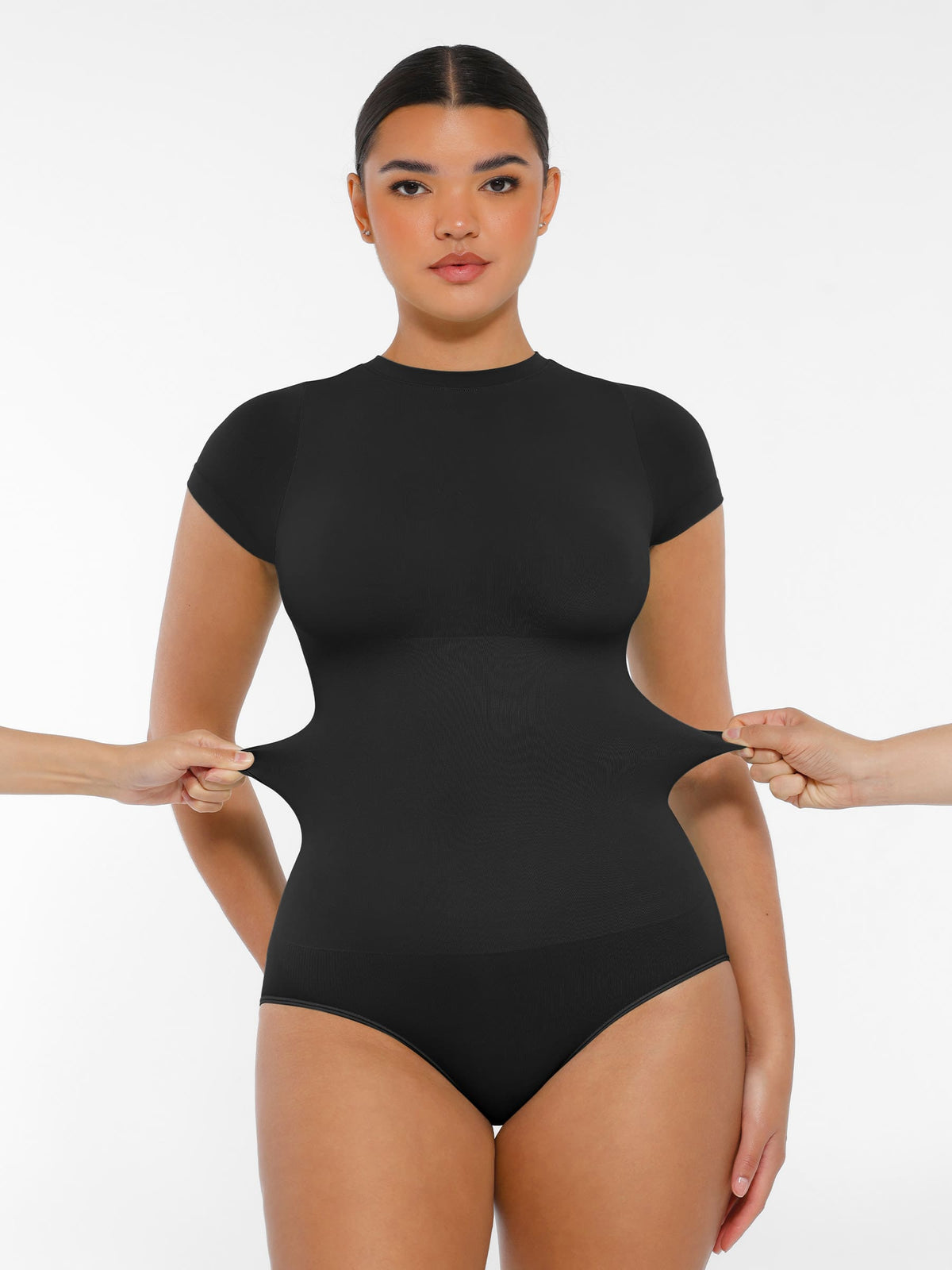 Formivelle Short Sleeve Seamless Ultra-Soft Crew Neck Bodysuit