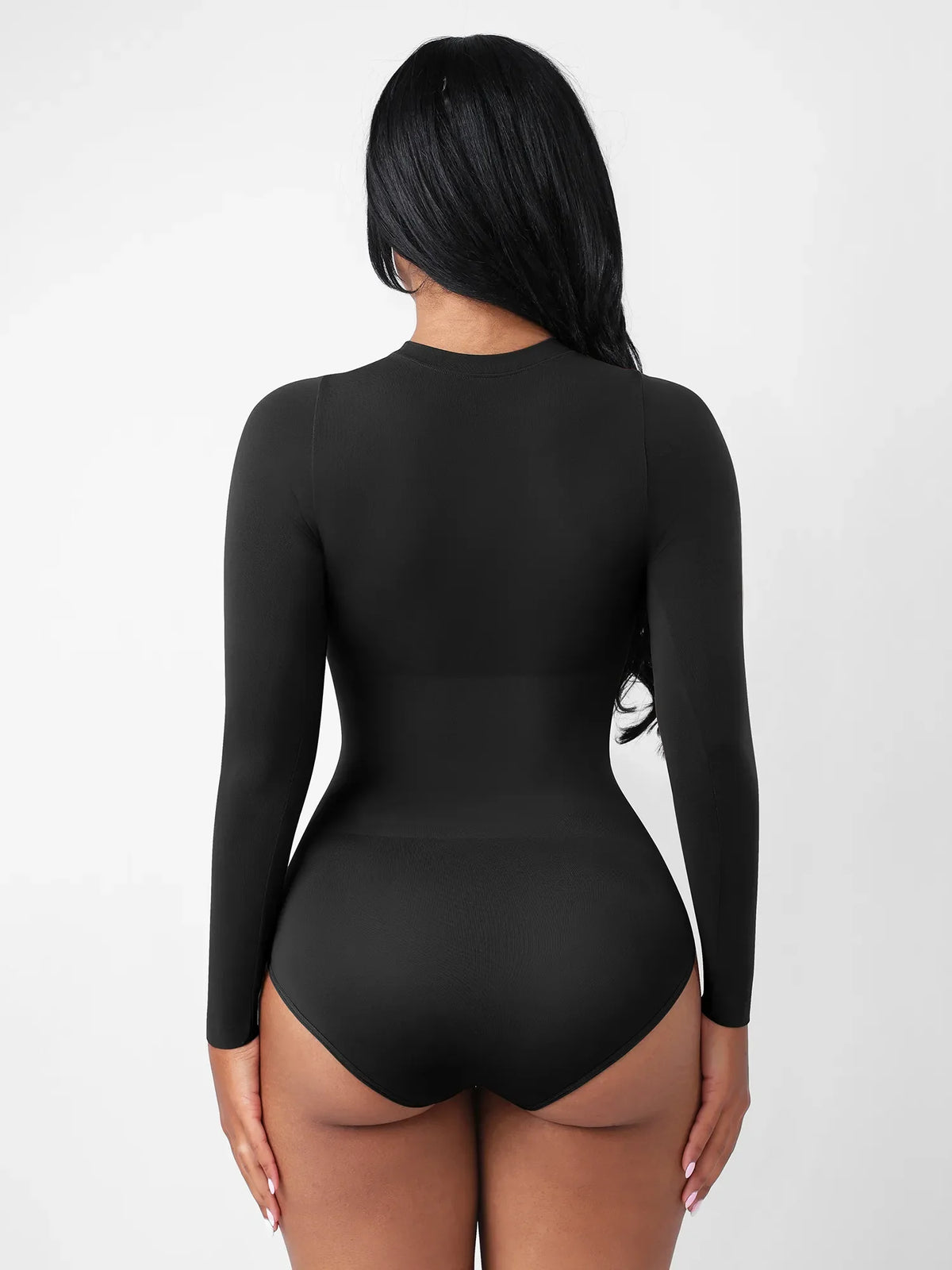 Formivelle Long Sleeves Seamless Ultra-Soft Crew Neck Bodysuit