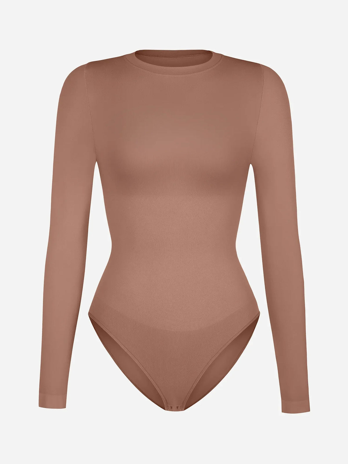 Formivelle Long Sleeves Seamless Ultra-Soft Crew Neck Bodysuit