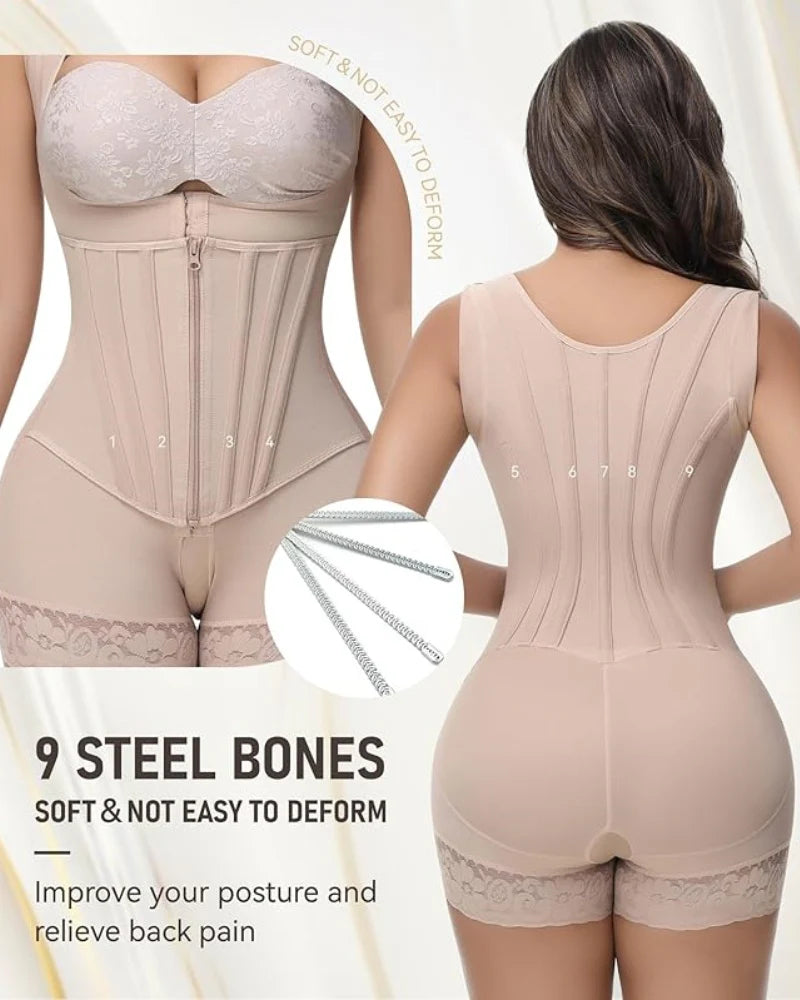 Formivelle 9 Steel Bone Faja Tummy Control Shapewear