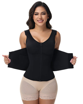 Formivelle Fajas Colombianas Double Compression Waist Trainer Vest