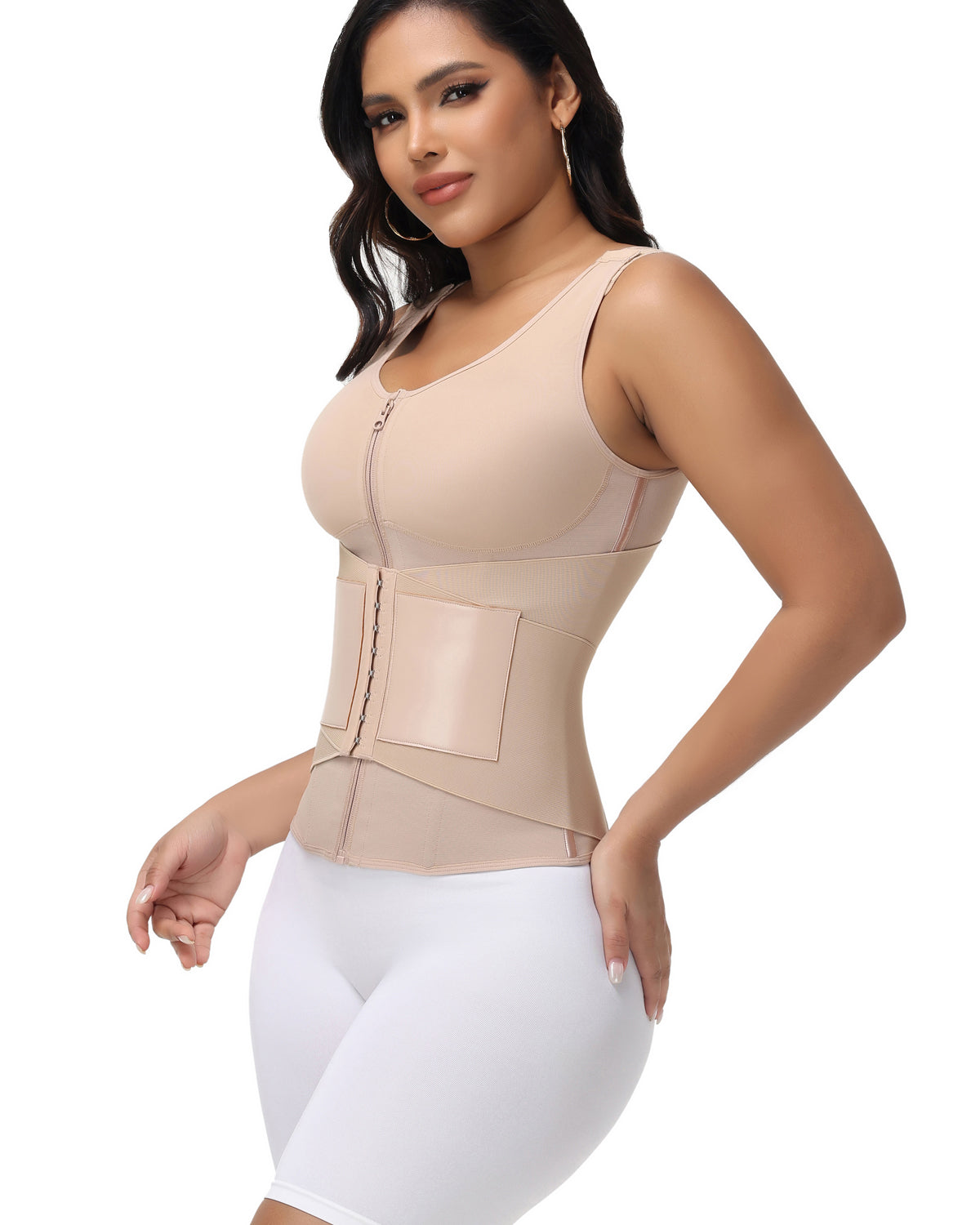 Formivelle Fajas Colombianas Double Compression Waist Trainer Vest