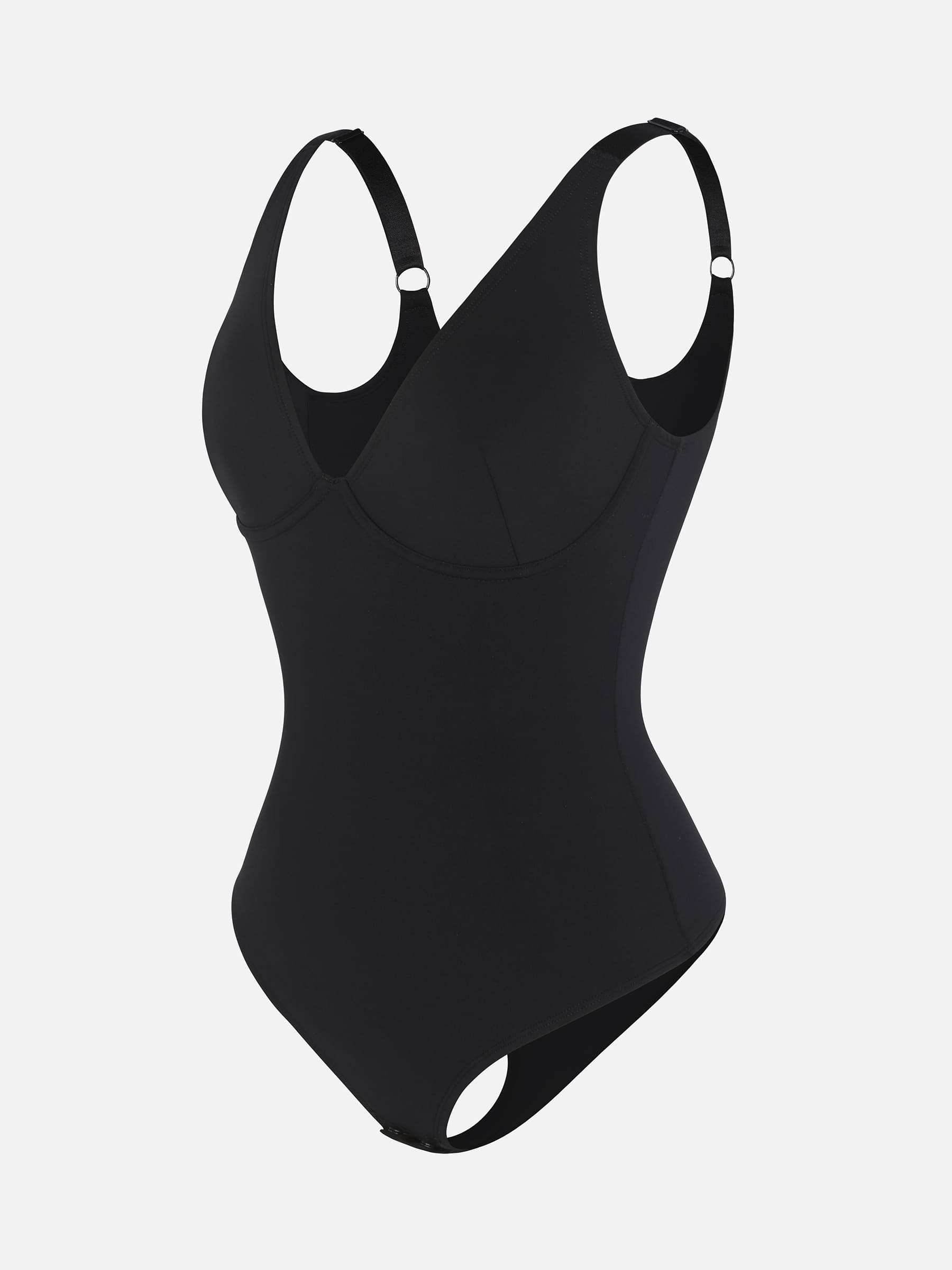 Formivelle V Neck Tummy Control Shaping Bodysuit