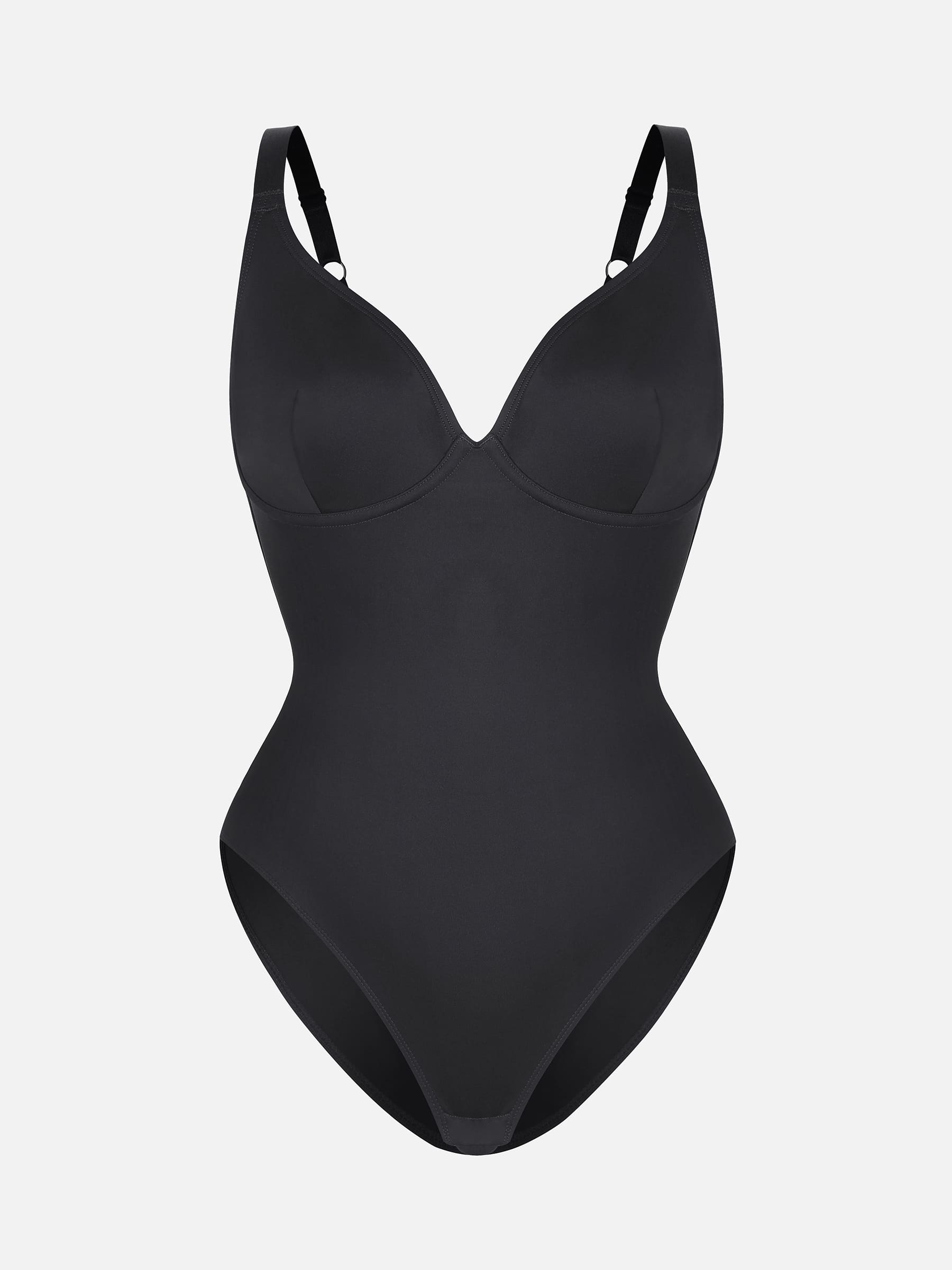 Formivelle V Neck Tummy Control Shaping Bodysuit