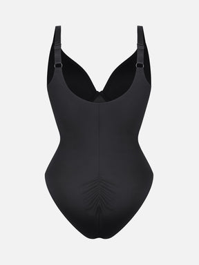 Formivelle V Neck Tummy Control Shaping Bodysuit