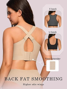 Formivelle Jelly Bra Plus Size Supportive Seamless Bras