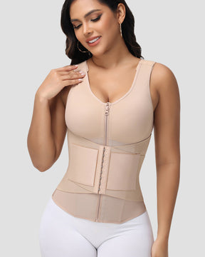 Formivelle Fajas Colombianas Double Compression Waist Trainer Vest