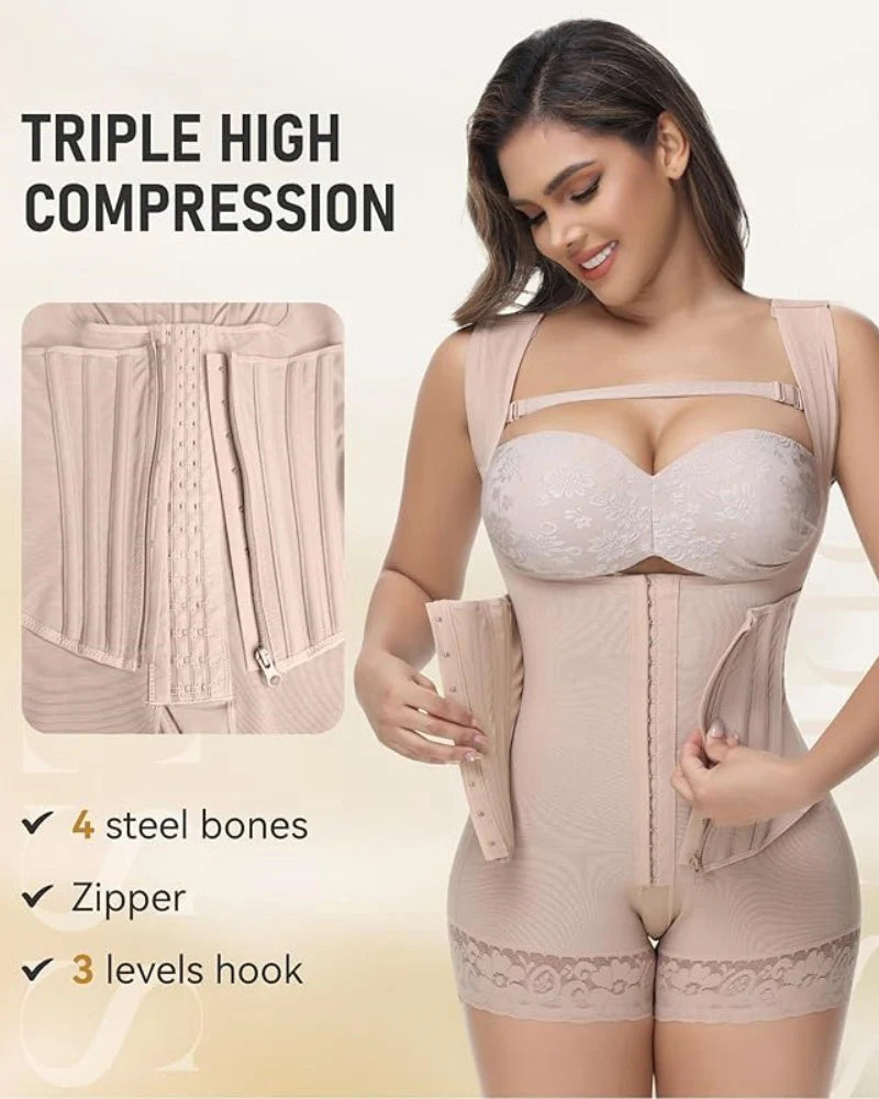 Formivelle 9 Steel Bone Faja Tummy Control Shapewear