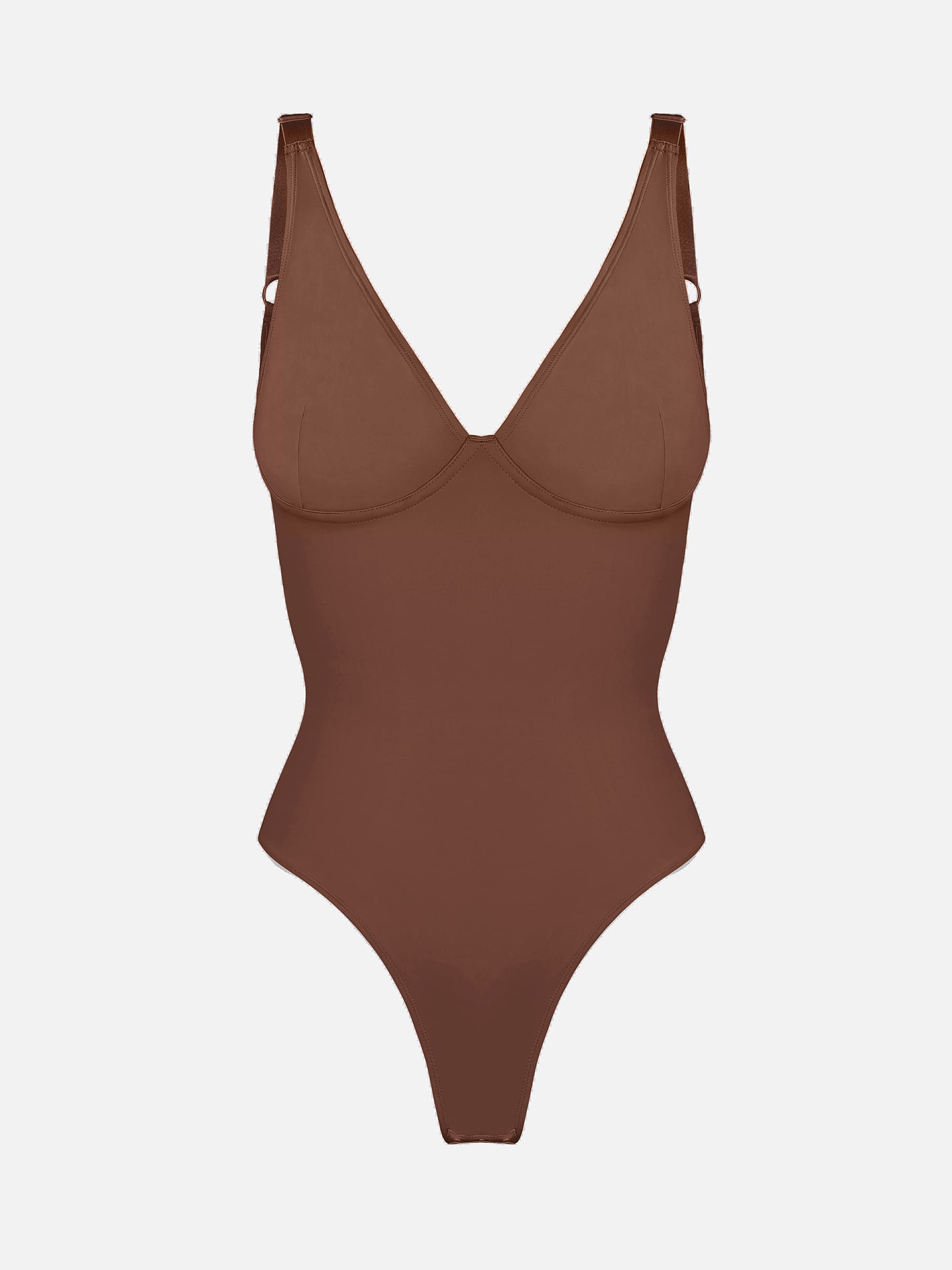 Formivelle V Neck Tummy Control Shaping Bodysuit