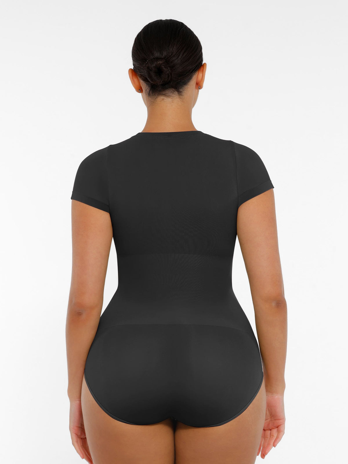 Formivelle Short Sleeve Seamless Ultra-Soft Crew Neck Bodysuit