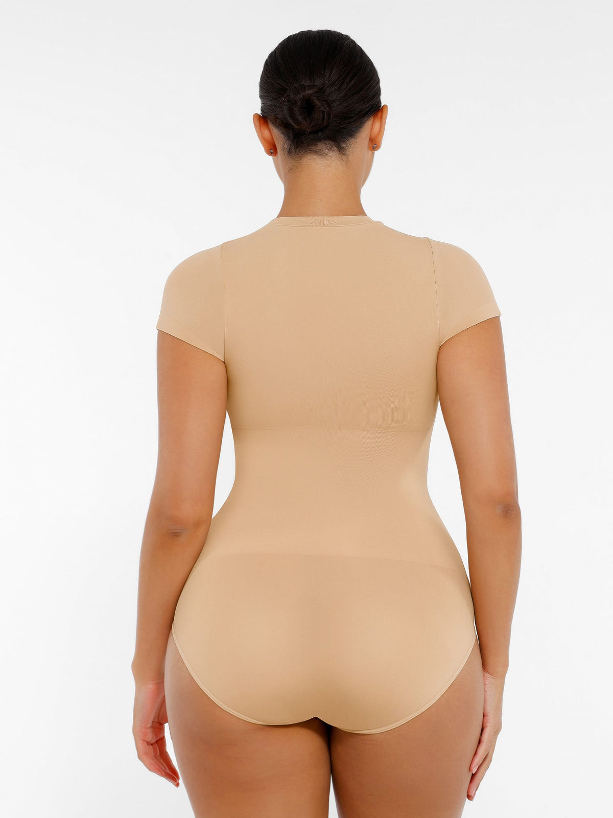 Formivelle Short Sleeve Seamless Ultra-Soft Crew Neck Bodysuit