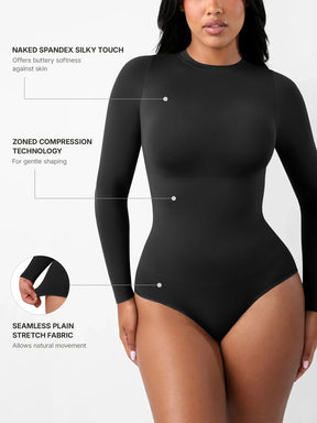 Formivelle Seamless Ultra-Soft Crew Neck Bodysuit