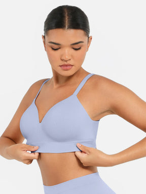 Formivelle Wireless Push-Up Seamless Comfort Full Coverage Bra