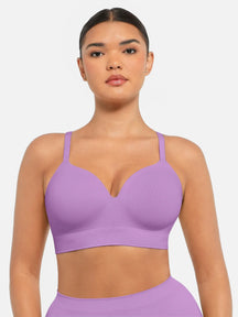 Formivelle Wireless Push-Up Seamless Comfort Full Coverage Bra