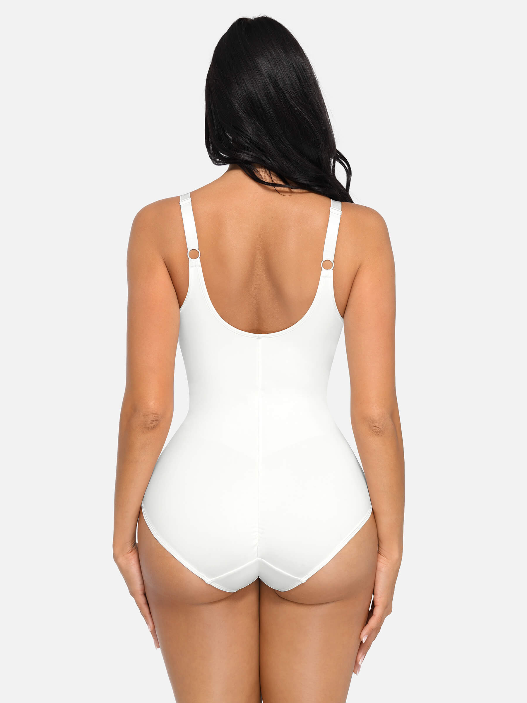 Formivelle V Neck Tummy Control Shaping Bodysuit