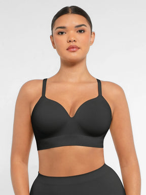 Formivelle Wireless Push-Up Seamless Comfort Full Coverage Bra