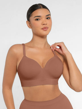 Formivelle Wireless Push-Up Seamless Comfort Full Coverage Bra
