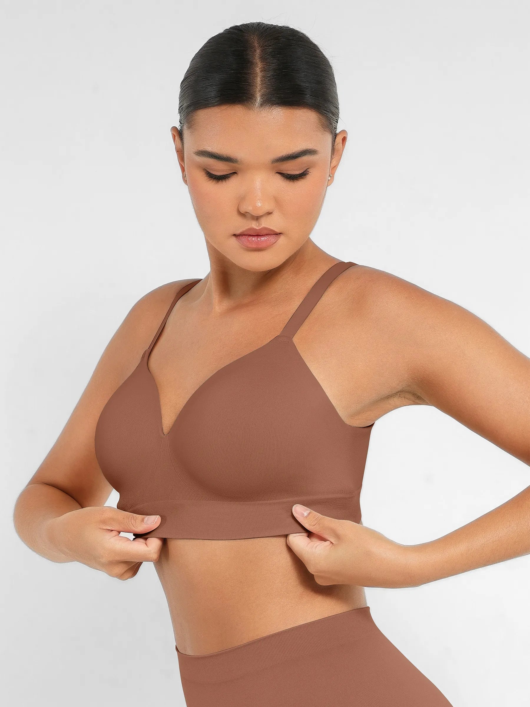 Formivelle Wireless Push-Up Seamless Comfort Full Coverage Bra