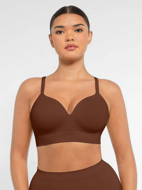 Formivelle Wireless Push-Up Seamless Comfort Full Coverage Bra