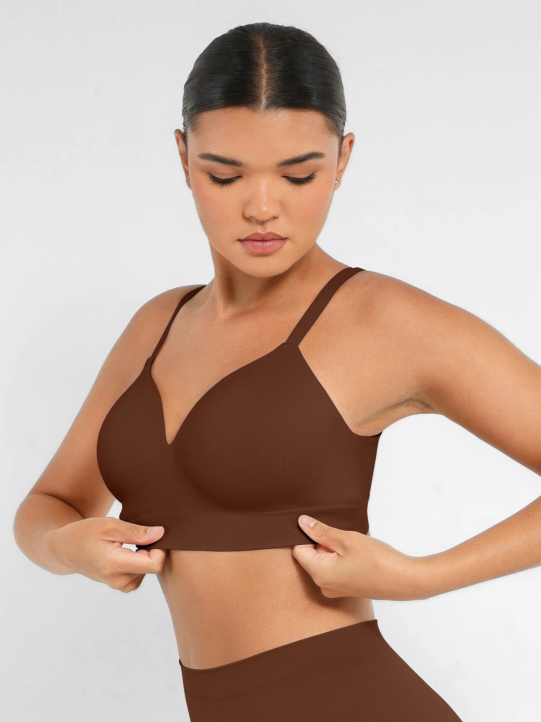 Formivelle Wireless Push-Up Seamless Comfort Full Coverage Bra