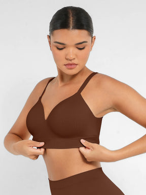 Formivelle Wireless Push-Up Seamless Comfort Full Coverage Bra