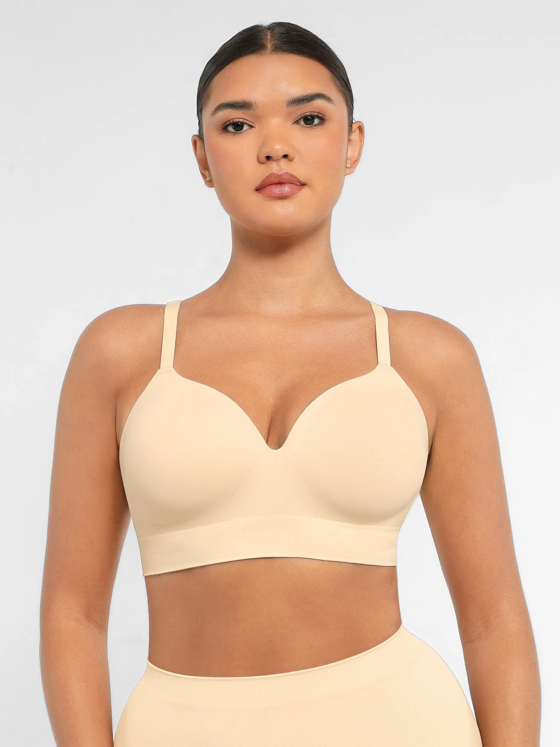 Formivelle Wireless Push-Up Seamless Comfort Full Coverage Bra
