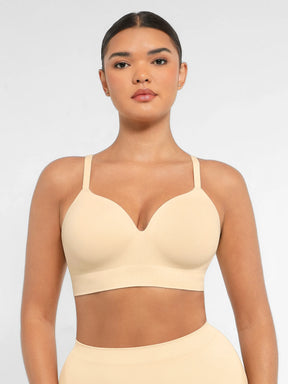 Formivelle Wireless Push-Up Seamless Comfort Full Coverage Bra