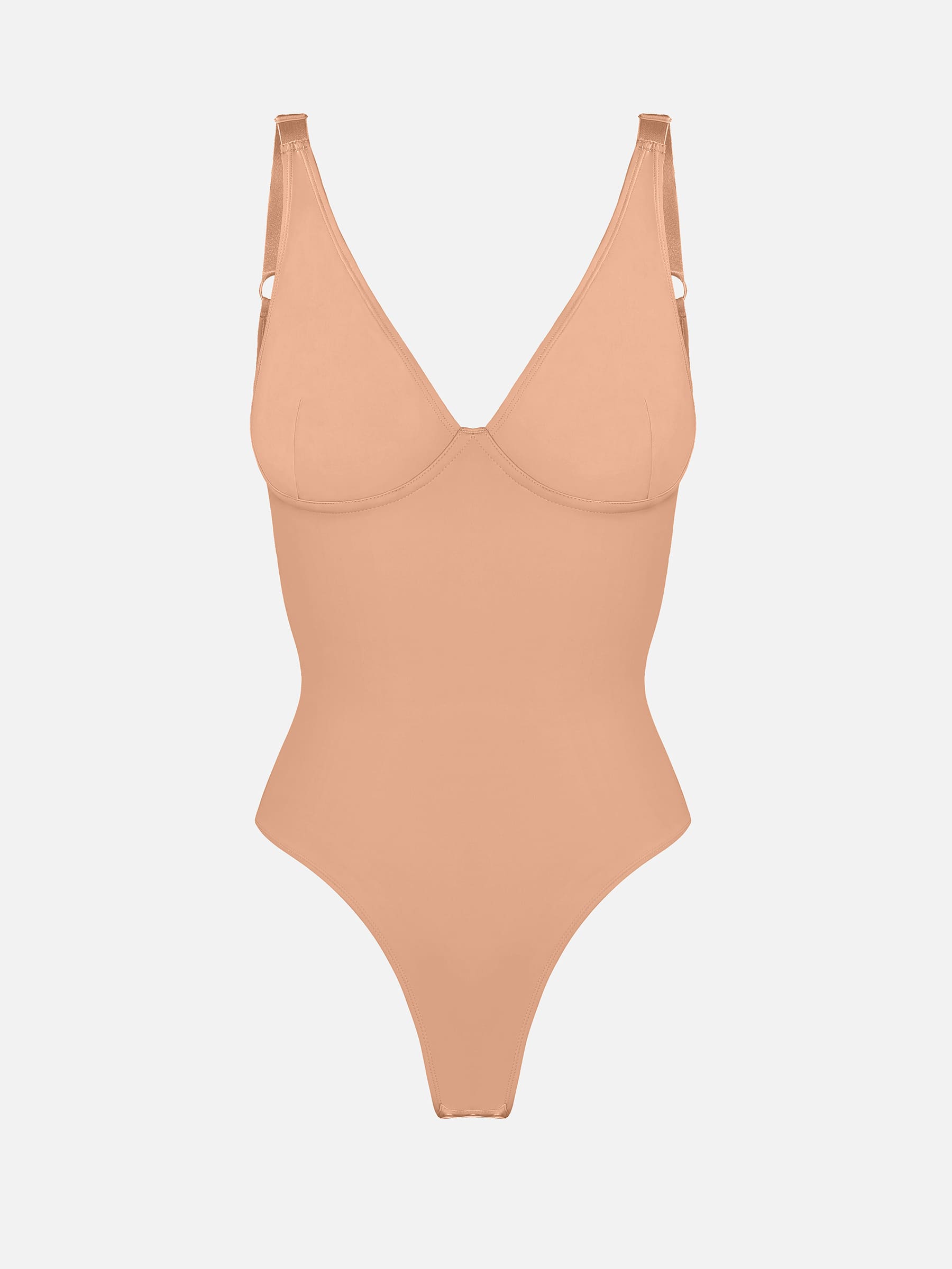 Formivelle V Neck Tummy Control Shaping Bodysuit