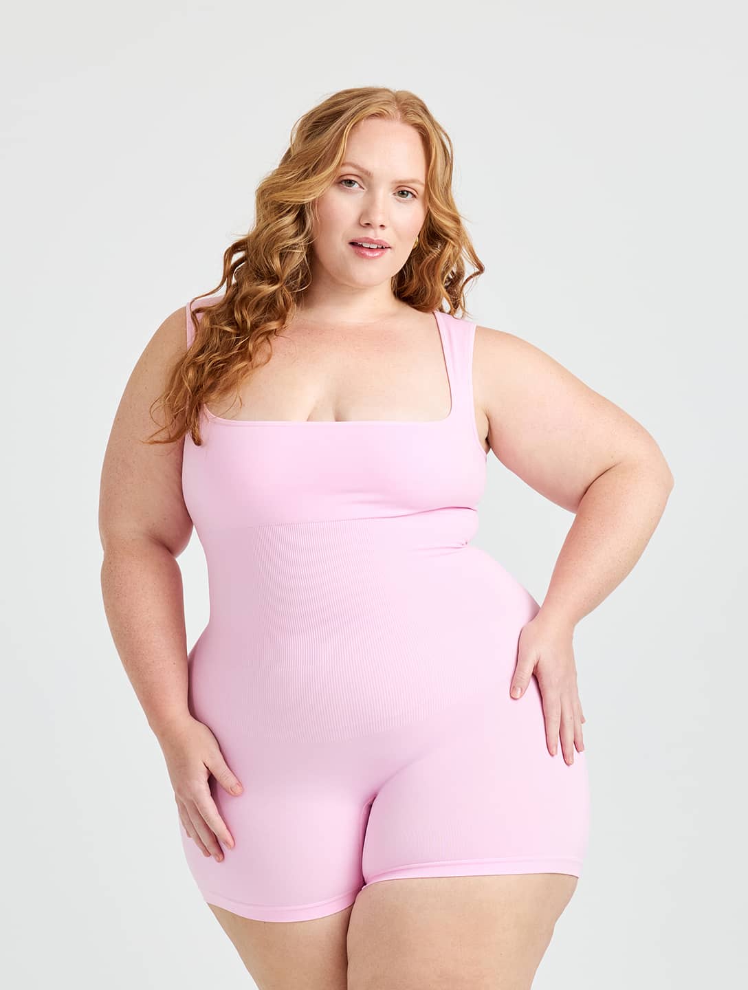Formivelle Square Neck Shapewear Jumpsuit