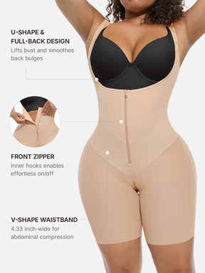 Formivelle U-Shaped Faja Tummy Control Butt Lift Bodysuit