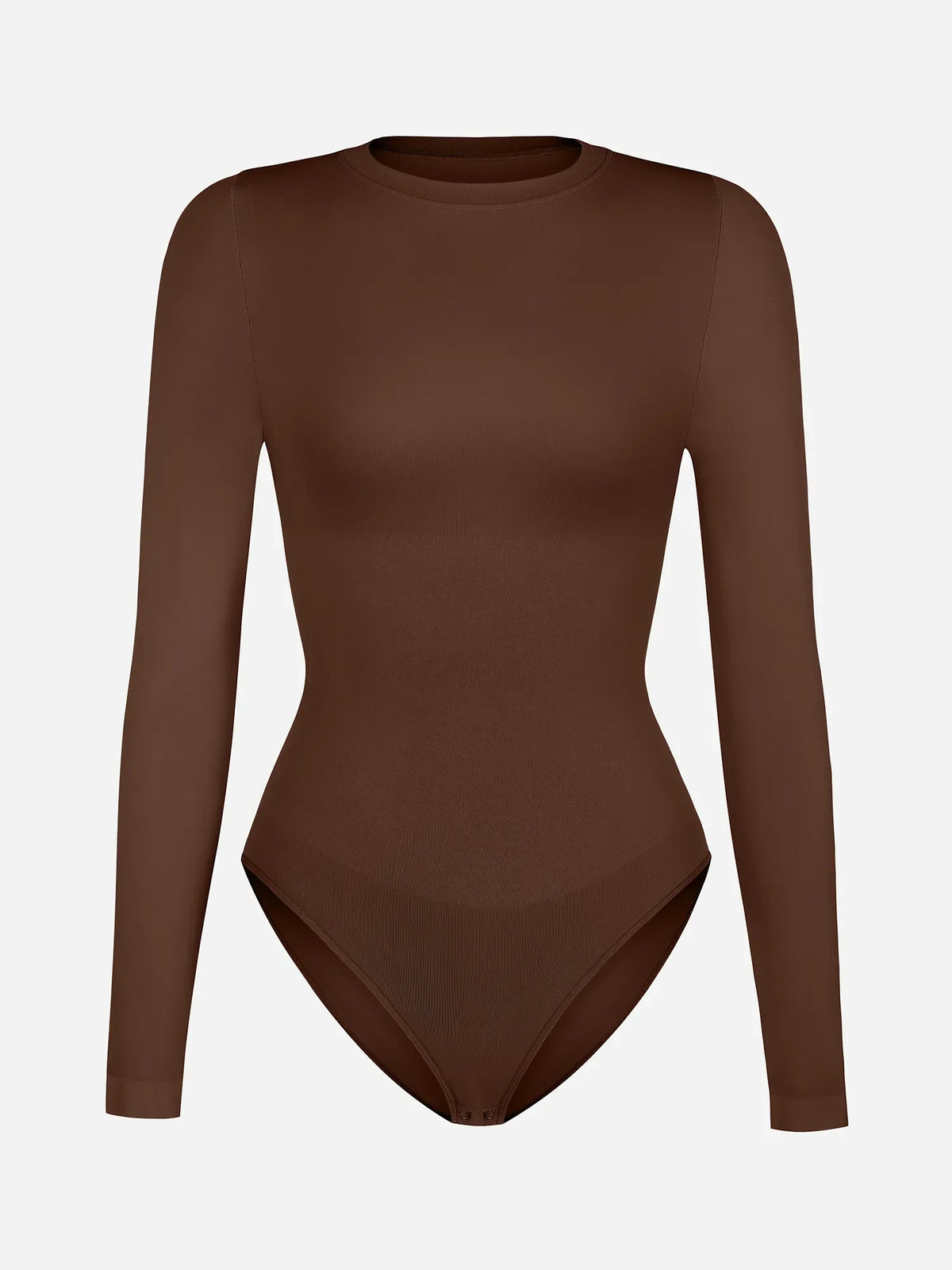 Formivelle Long Sleeves Seamless Ultra-Soft Crew Neck Bodysuit