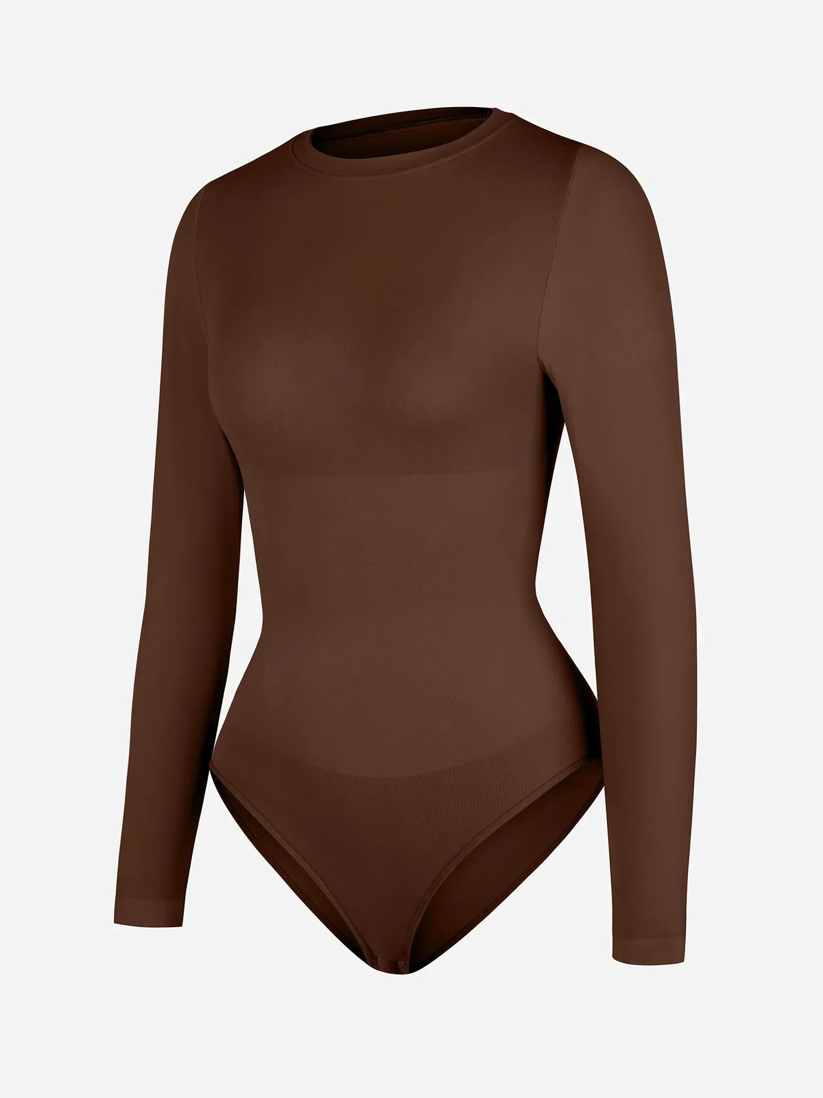 Formivelle Long Sleeves Seamless Ultra-Soft Crew Neck Bodysuit