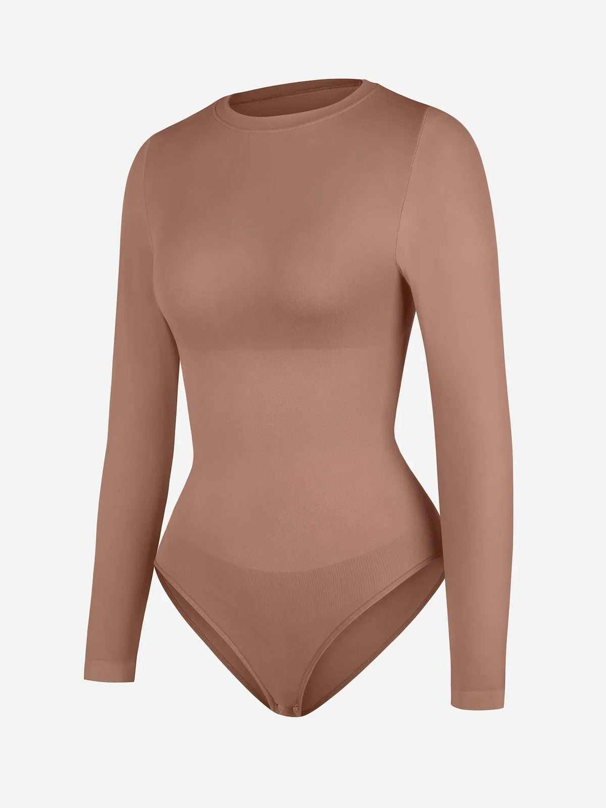 Formivelle Long Sleeves Seamless Ultra-Soft Crew Neck Bodysuit
