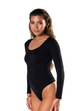 Formivelle Long Sleeve Thong Bodysuit