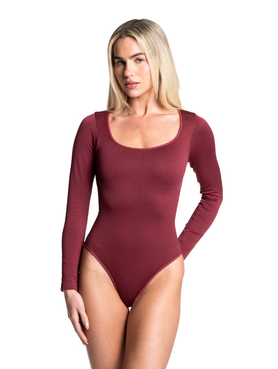 Formivelle Long Sleeve Thong Bodysuit