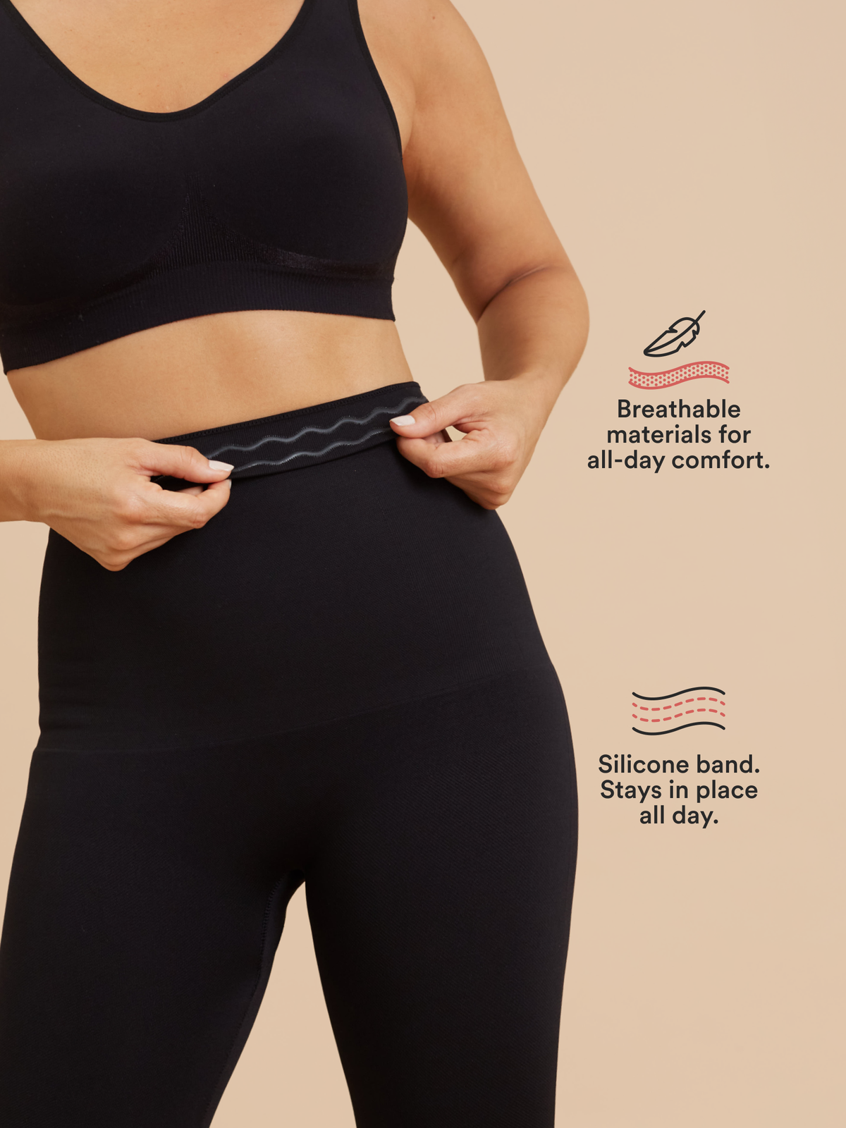 Formivelle Basics High-Waisted Shaping Leggings