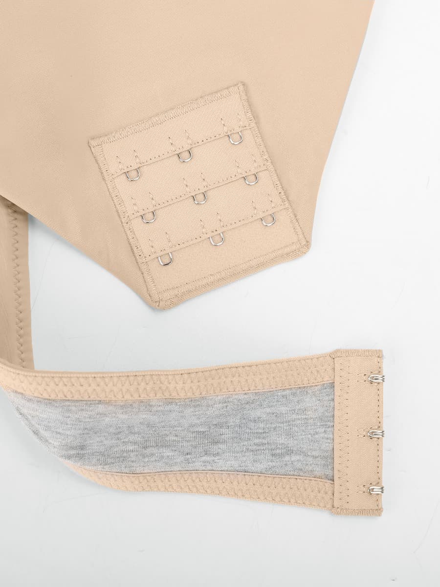 Formivelle One-piece Front Low-cut Beauty Back Wedding Thong Bodysuit