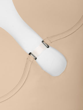 Formivelle One-piece Front Low-cut Beauty Back Wedding Thong Bodysuit